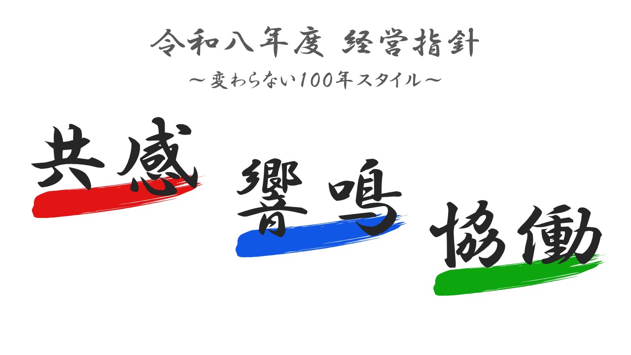 2025年度経営方針